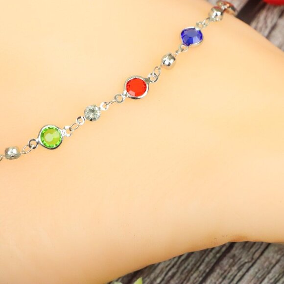 "Elegant Handmade Anklet – Delicate Jewelry for Women, MAR091046 - Picture 7 of 10